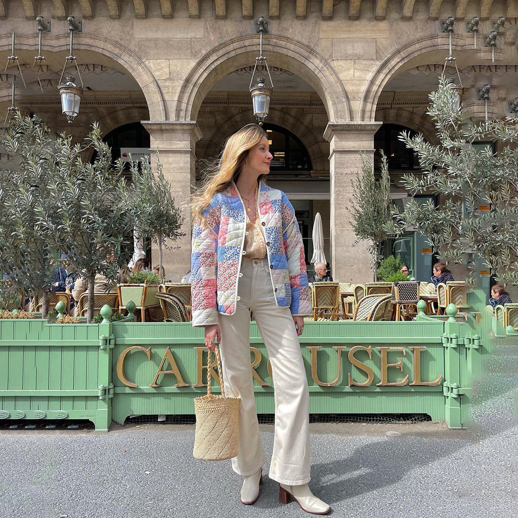 Women's Breathable Floral Lightweight Layering Jacket