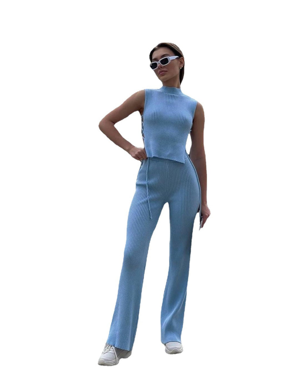 Women's Versatile Tailored Vest Pants Suit Set