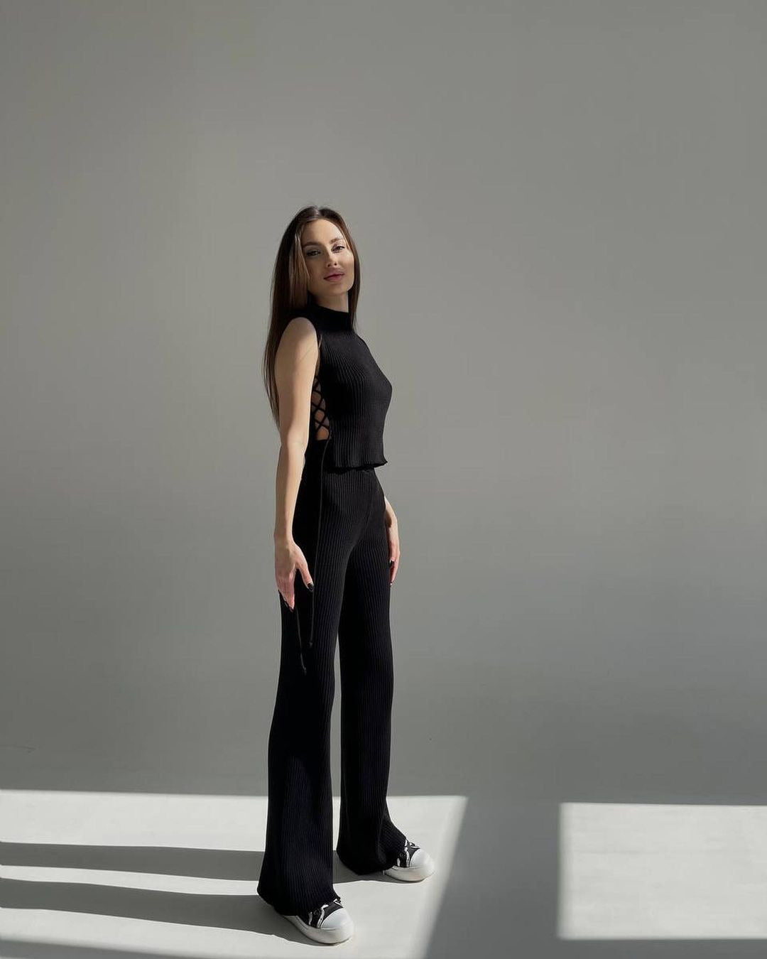 Women's Versatile Tailored Vest Pants Suit Set