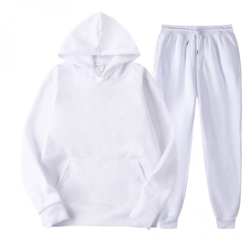 Men's Roomy Hoodie Joggers Loungewear Sweatsuit Set