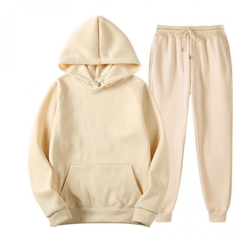 Men's Roomy Hoodie Joggers Loungewear Sweatsuit Set