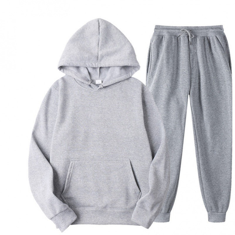 Men's Roomy Hoodie Joggers Loungewear Sweatsuit Set