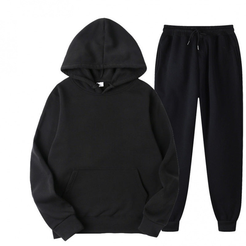 Men's Roomy Hoodie Joggers Loungewear Sweatsuit Set