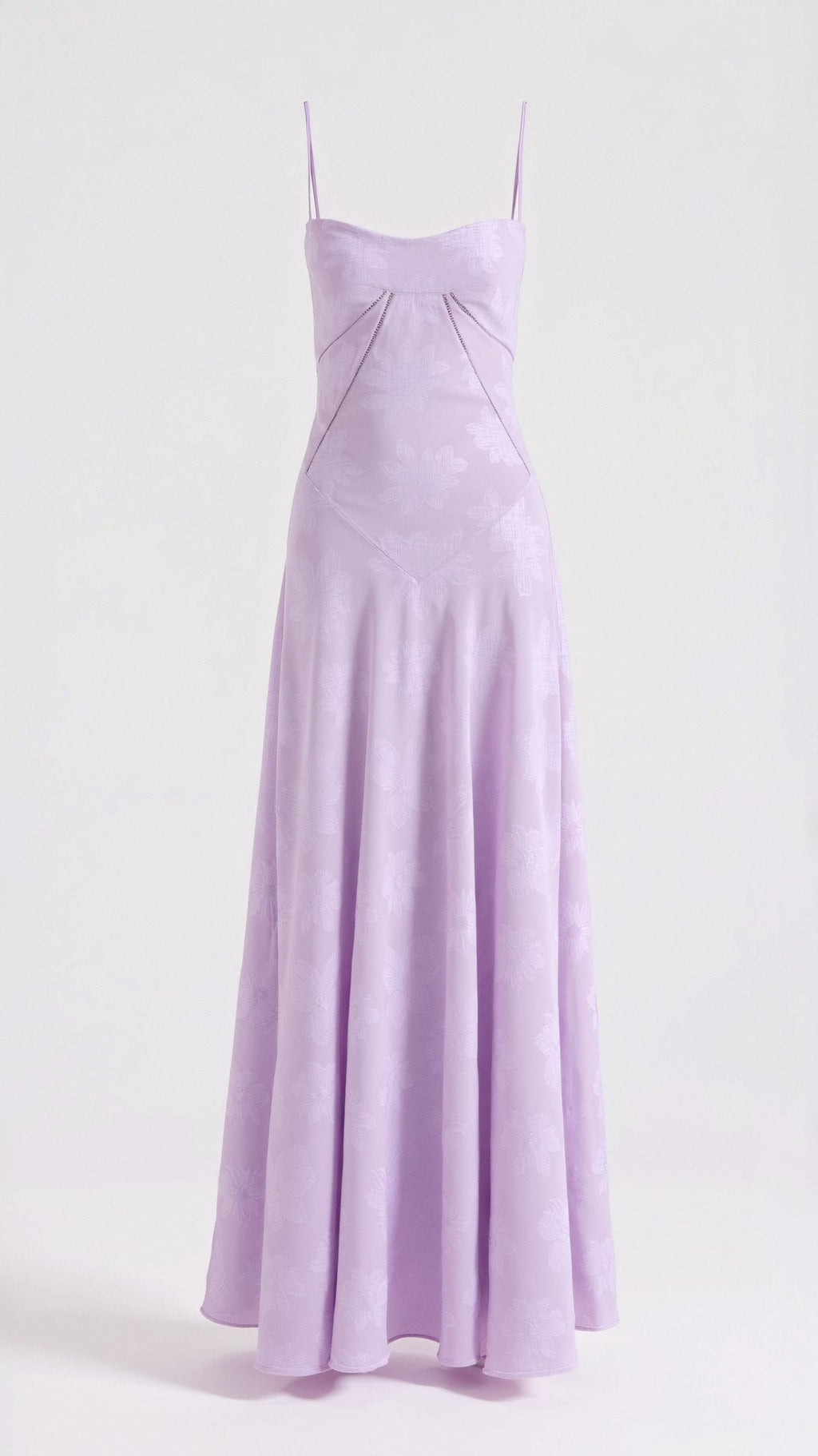 Women's Romantic Slip Style Gown with Corset Back