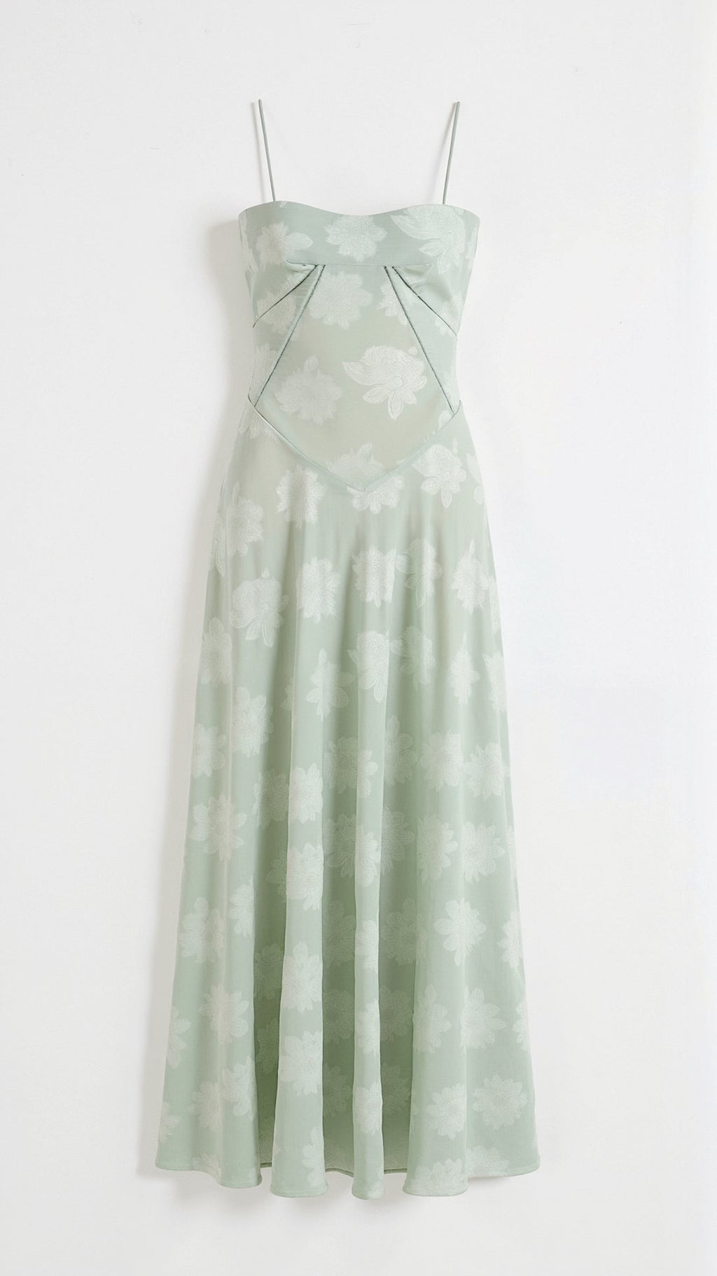 Women's Romantic Slip Style Gown with Corset Back