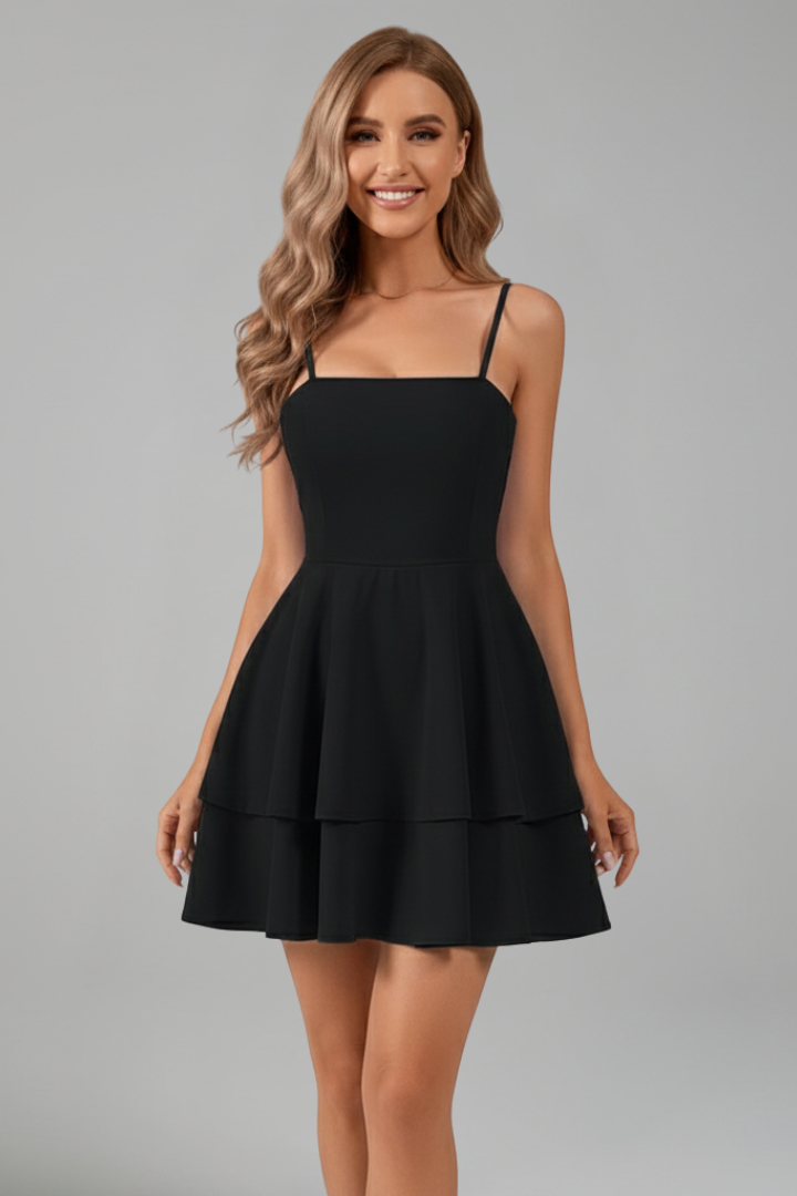 Women's Playful Casual Strappy Mini Dress