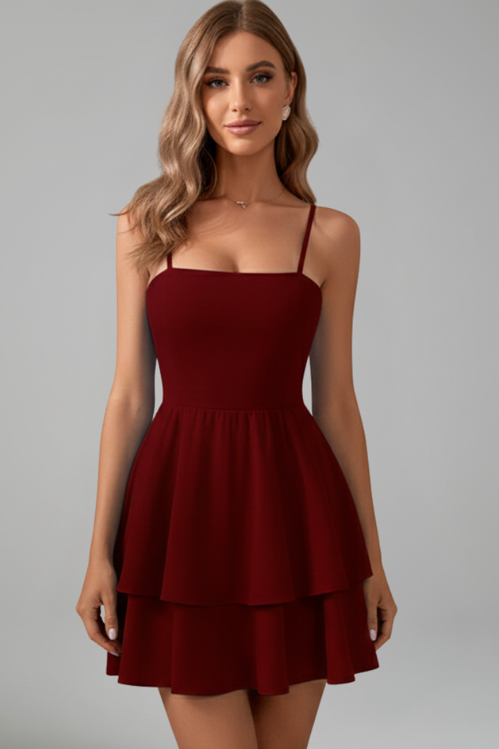 Women's Playful Casual Strappy Mini Dress
