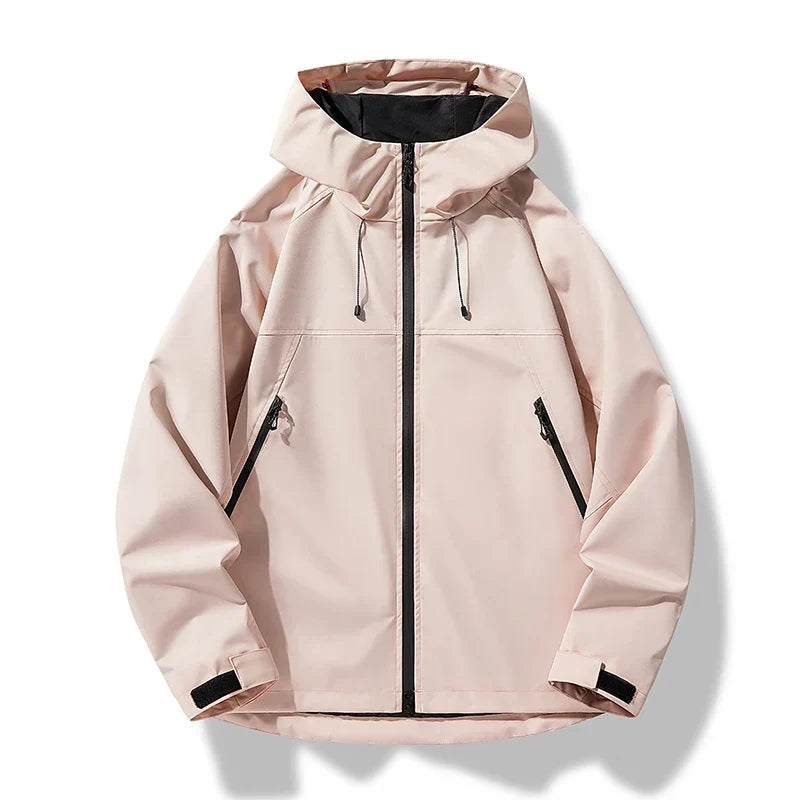 Men's Windproof Hooded Lightweight Rain Shell