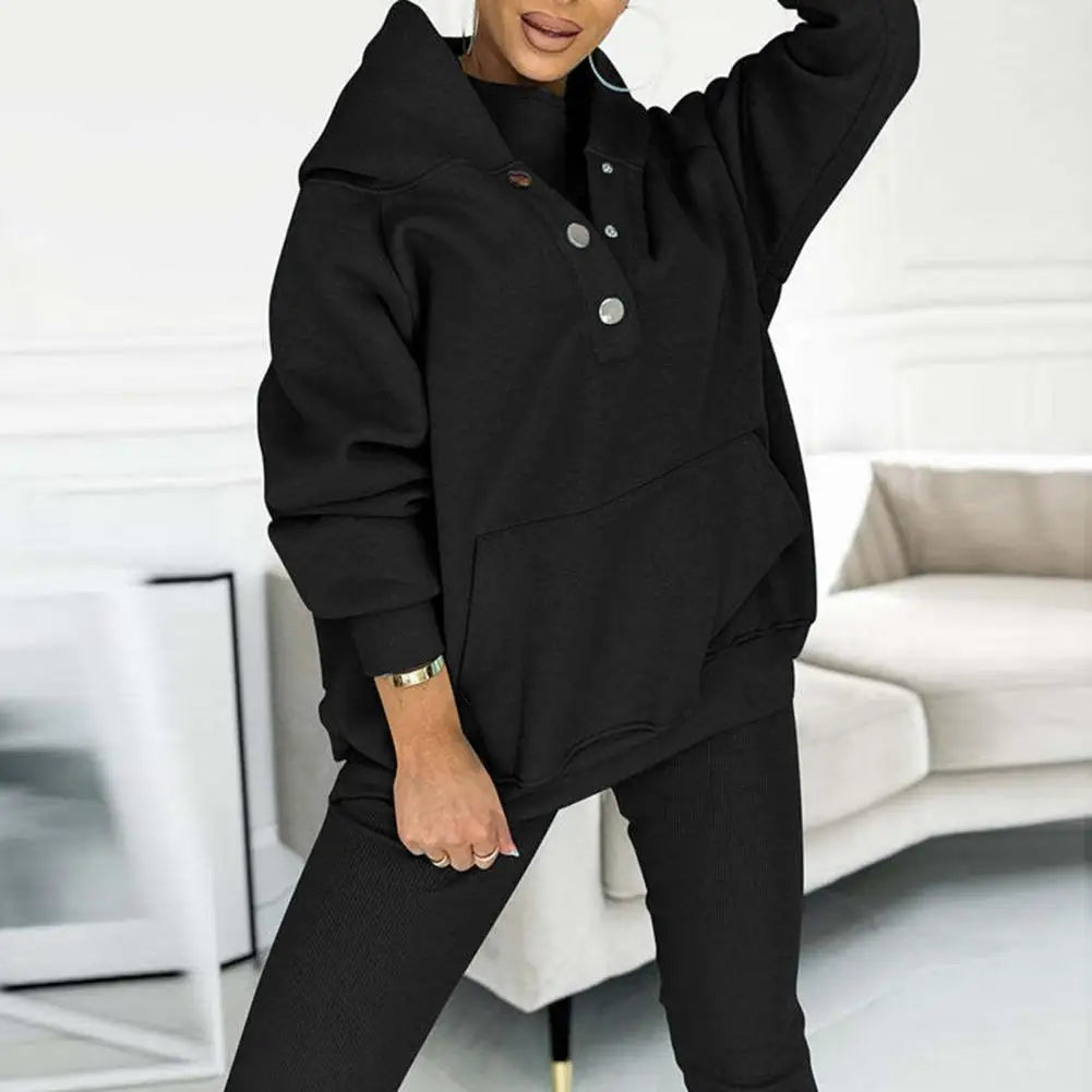 Women's Hoodie and Legging Matching Errand Travel Set