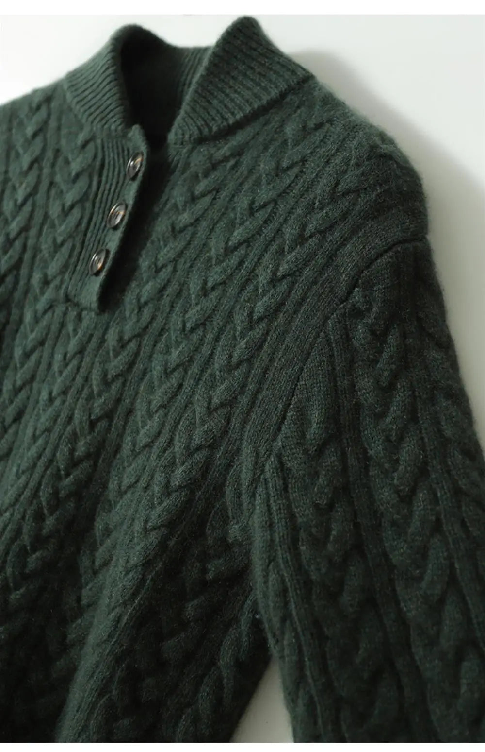 Women's Buttoned Cable-Knit Textured Sweater Cardigan