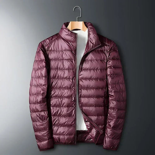 Men's Foldable Lightweight Quilted Puffer Coat