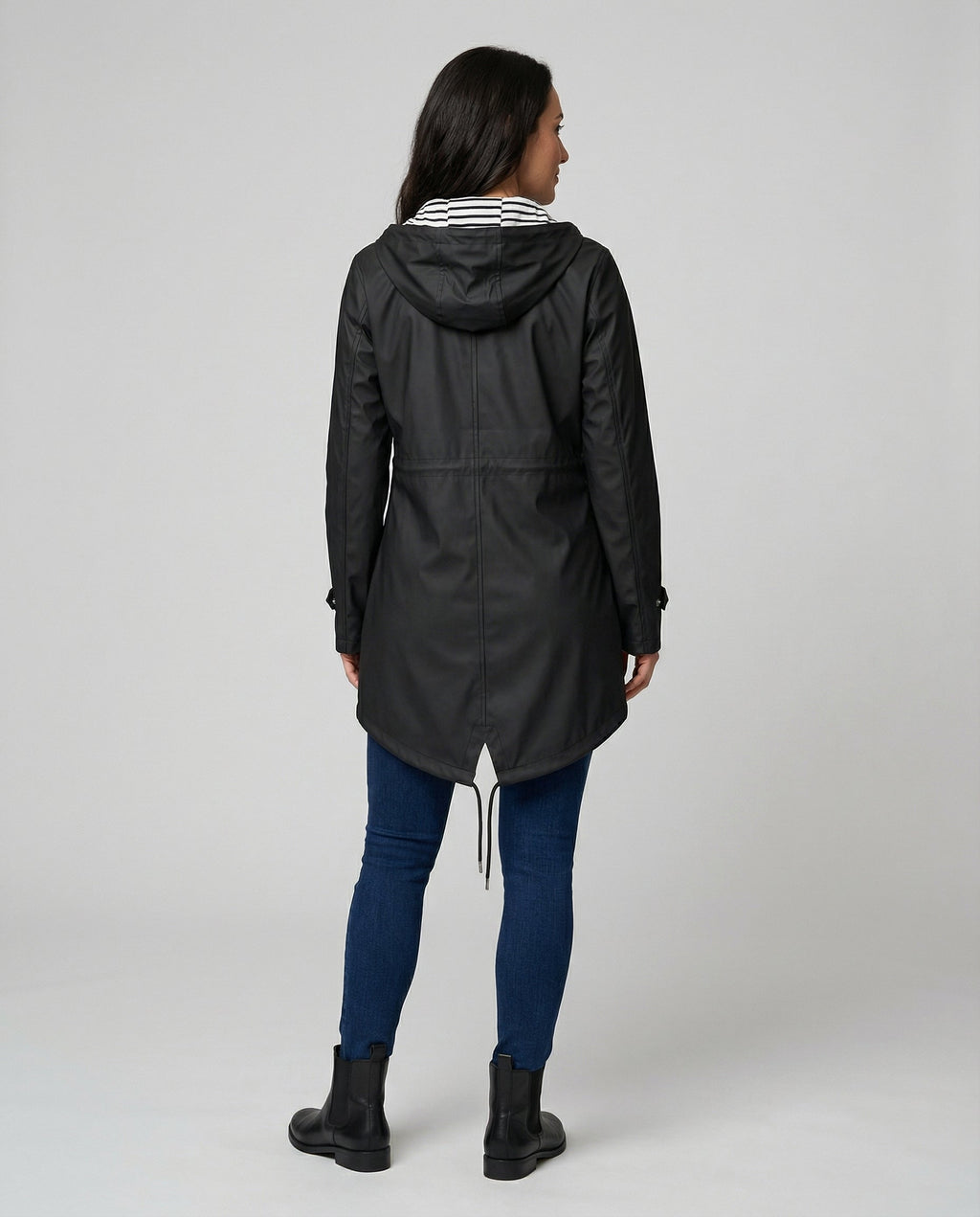 Women's Hooded Showerproof Shell Raincoat