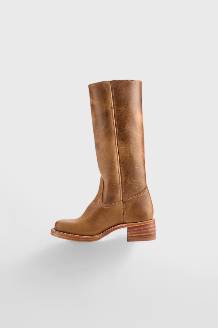 Women's Heeled Knee High Boots for Office Days
