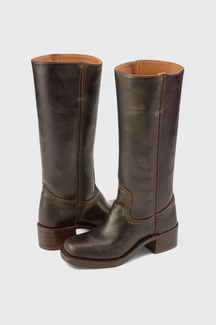 Women's Heeled Knee High Boots for Office Days