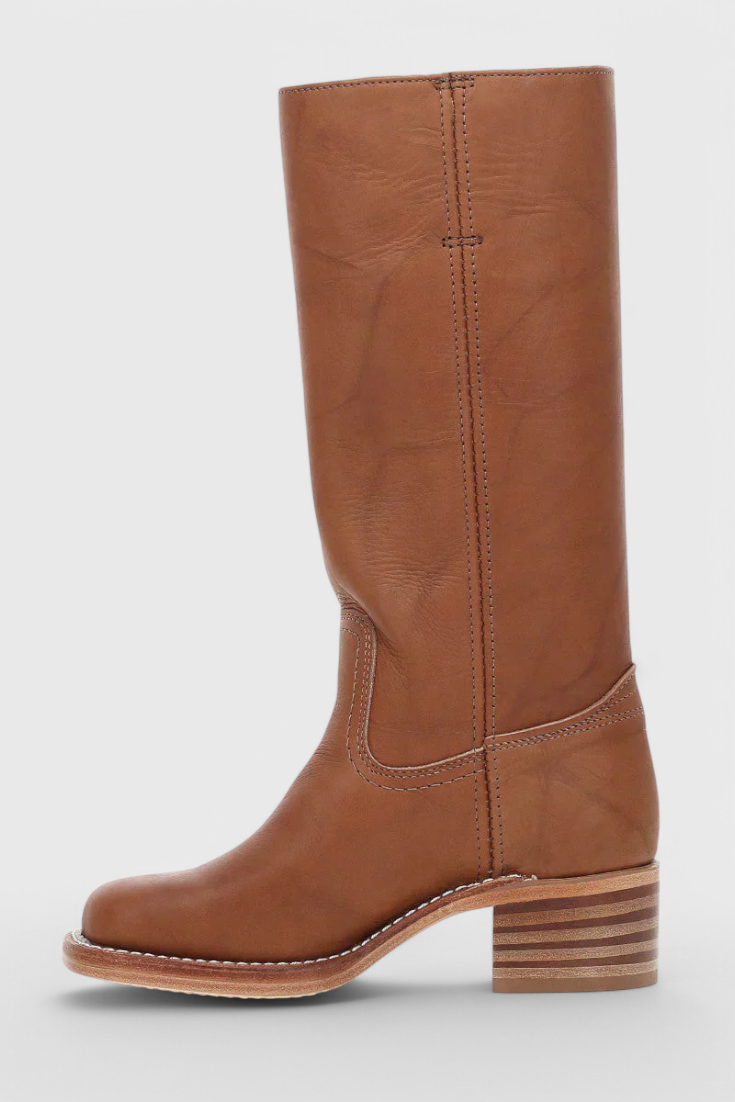 Women's Heeled Knee High Boots for Office Days
