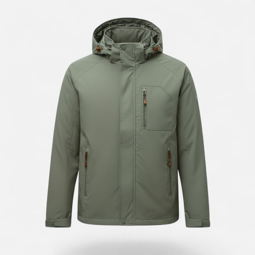 Men's City-to-Evening Stand-Neck Outdoor Jacket