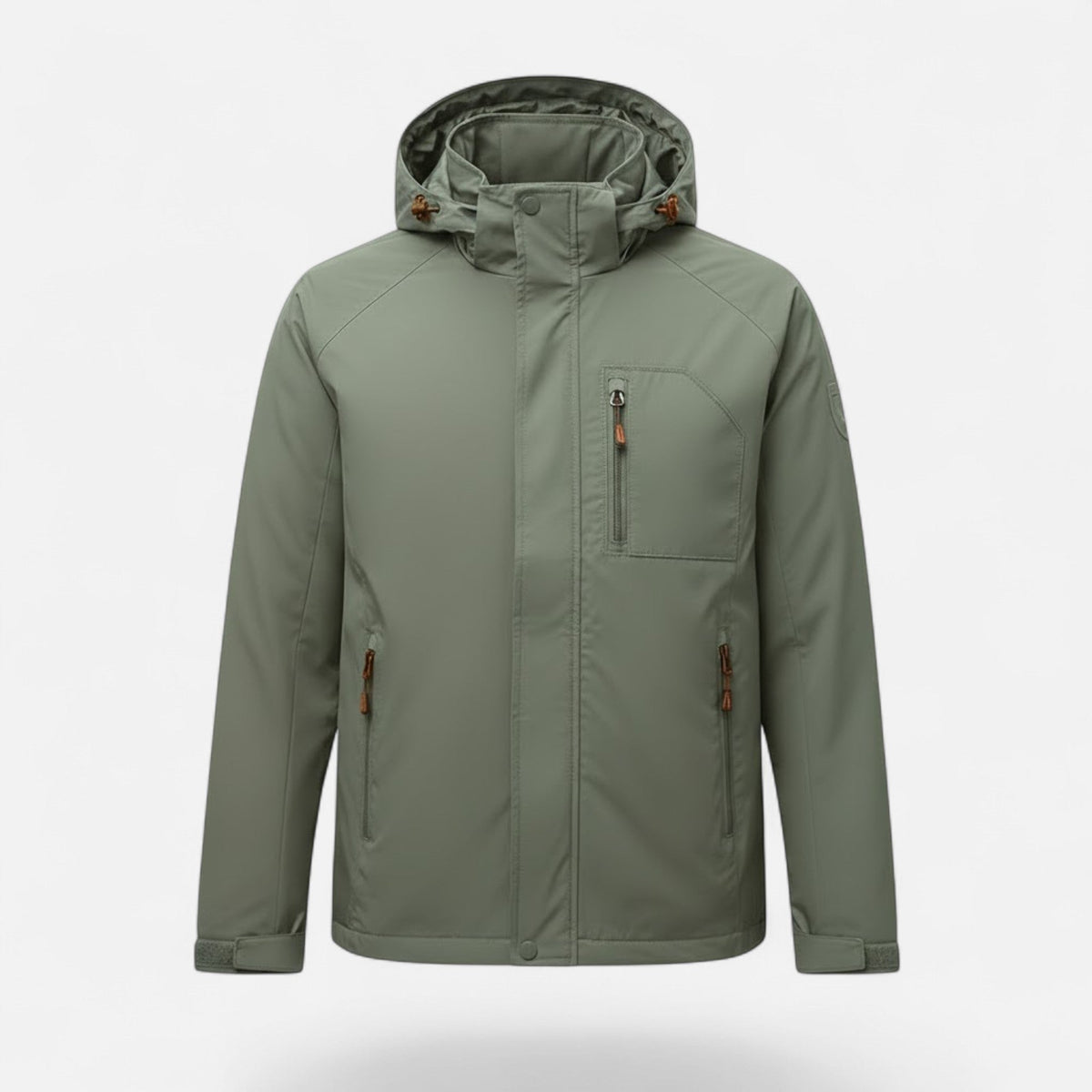 Men's City-to-Evening Stand-Neck Outdoor Jacket