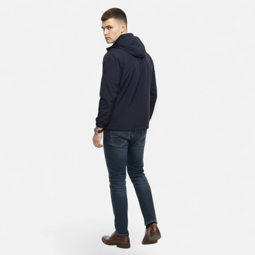 Men's City-to-Evening Stand-Neck Outdoor Jacket