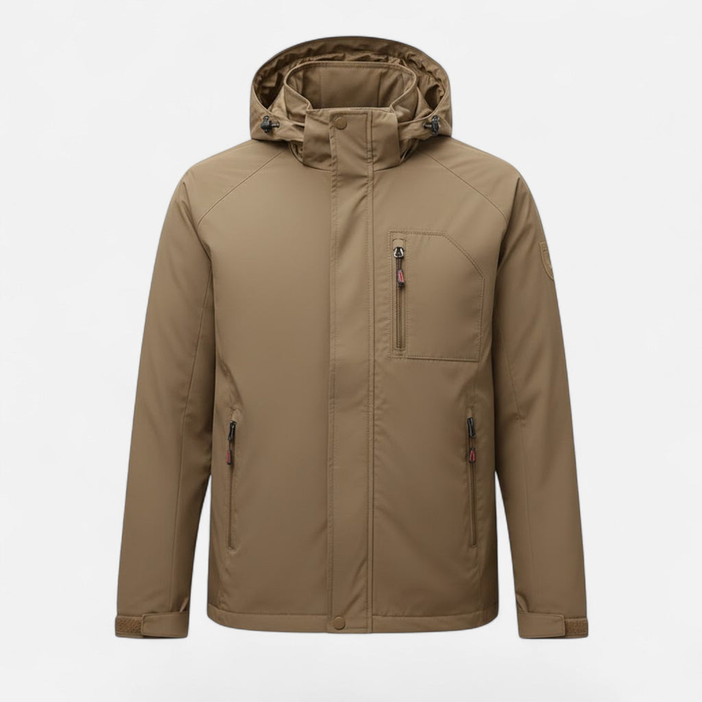 Men's City-to-Evening Stand-Neck Outdoor Jacket