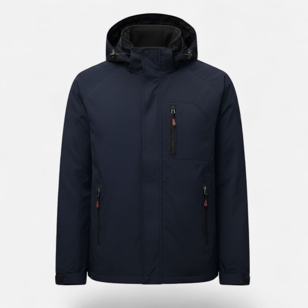 Men's City-to-Evening Stand-Neck Outdoor Jacket