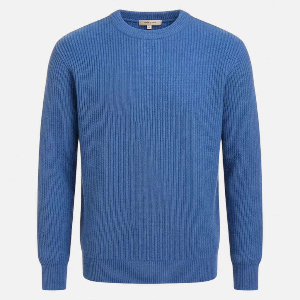 Men's Substantial Warm Loose Fit Chunky Sweater