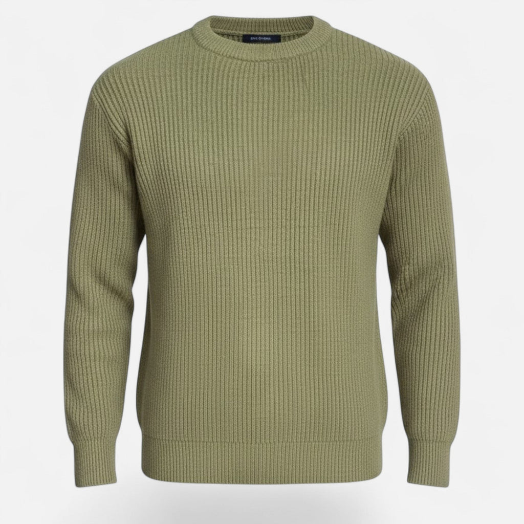 Men's Substantial Warm Loose Fit Chunky Sweater