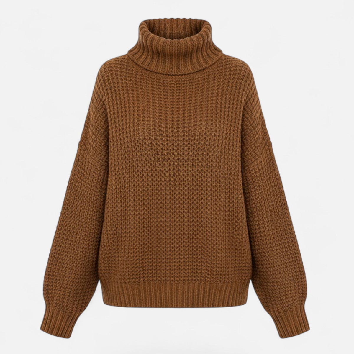 Women's Refined Wool-Blend Roll Neck Sweater