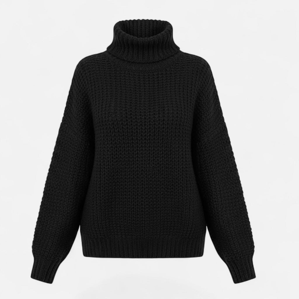 Women's Refined Wool-Blend Roll Neck Sweater