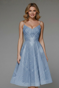 Women's Flared Skirt Strappy Midi Dress