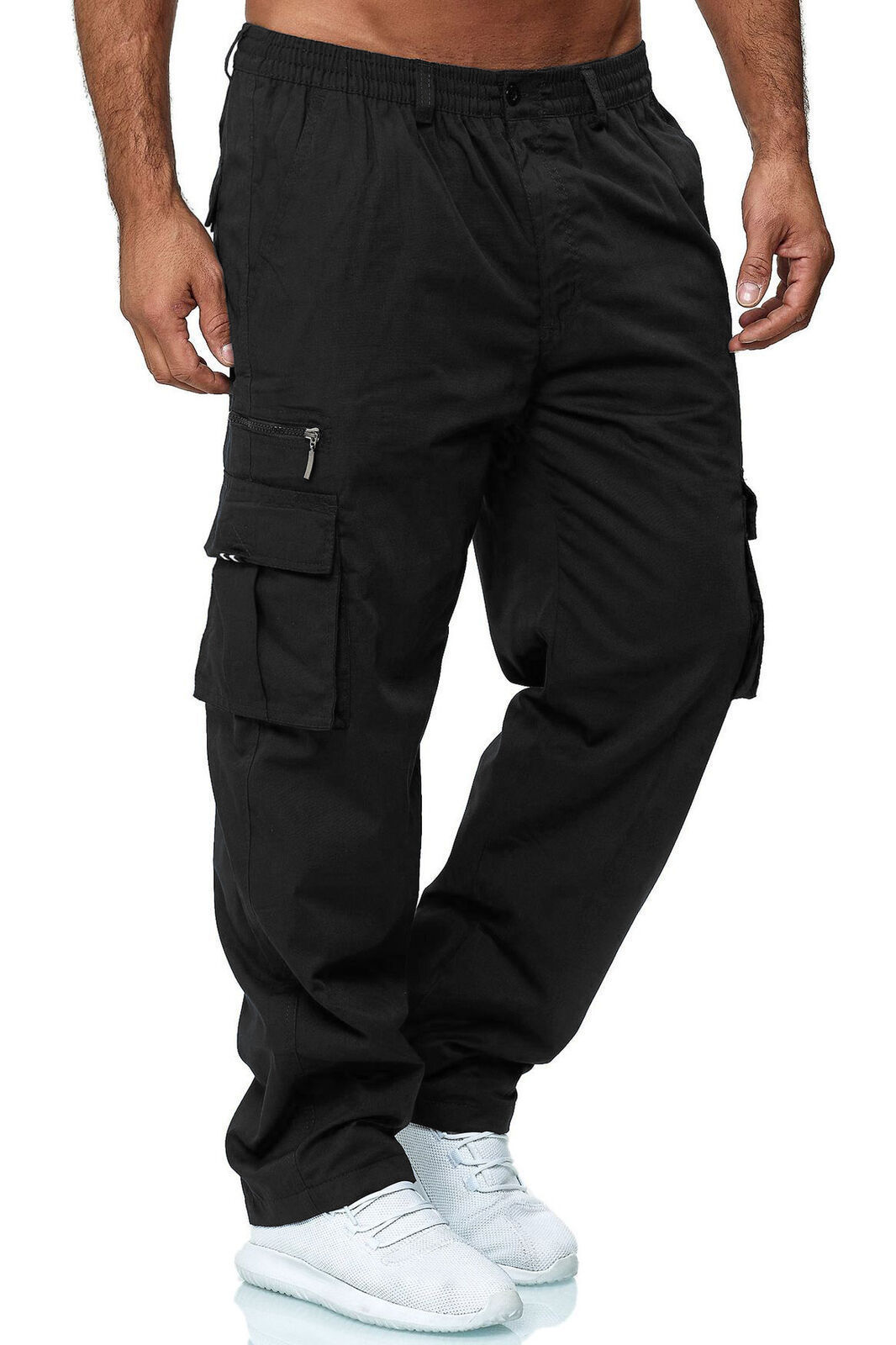 Men's Practical Everyday Relaxed Cargo Pants