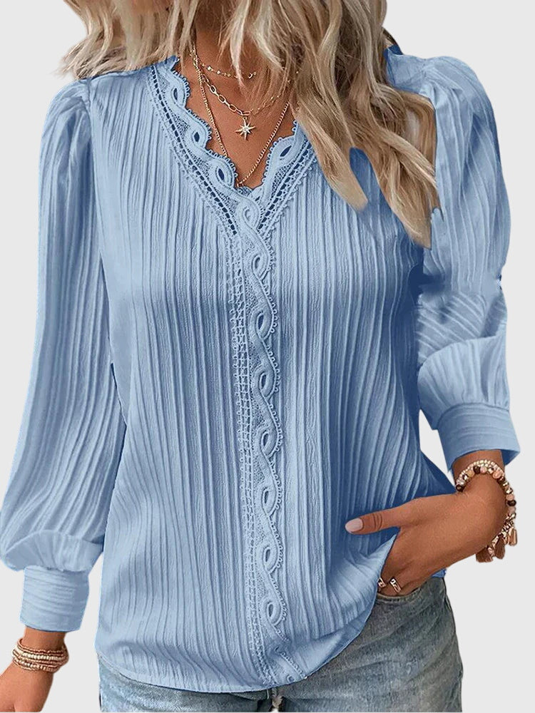 Women's Timeless Slip-On Blouse Sweater