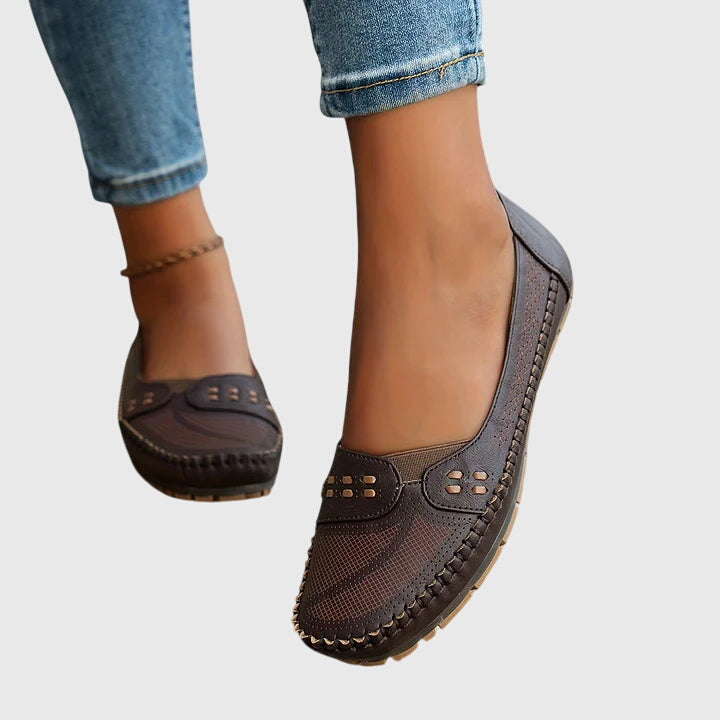 Women's Natural Foot Shape Support Slip-Ons