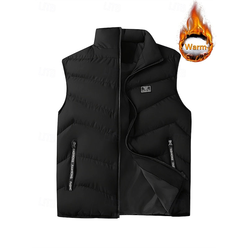 Men's Insulated Quilted Sleeveless Puffer Vest