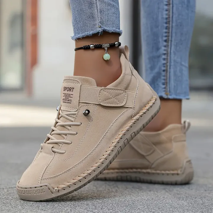 Women's Cushioned Sole Roomy Orthopedic Walking Sneakers