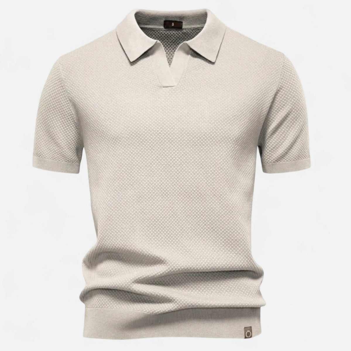 Men's Soft Wool Summer Outdoor Gathering Polo