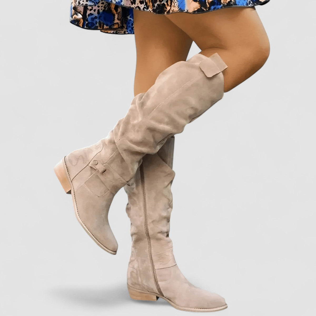 Women's Relaxed Drape Tall Boots for Everyday Wear