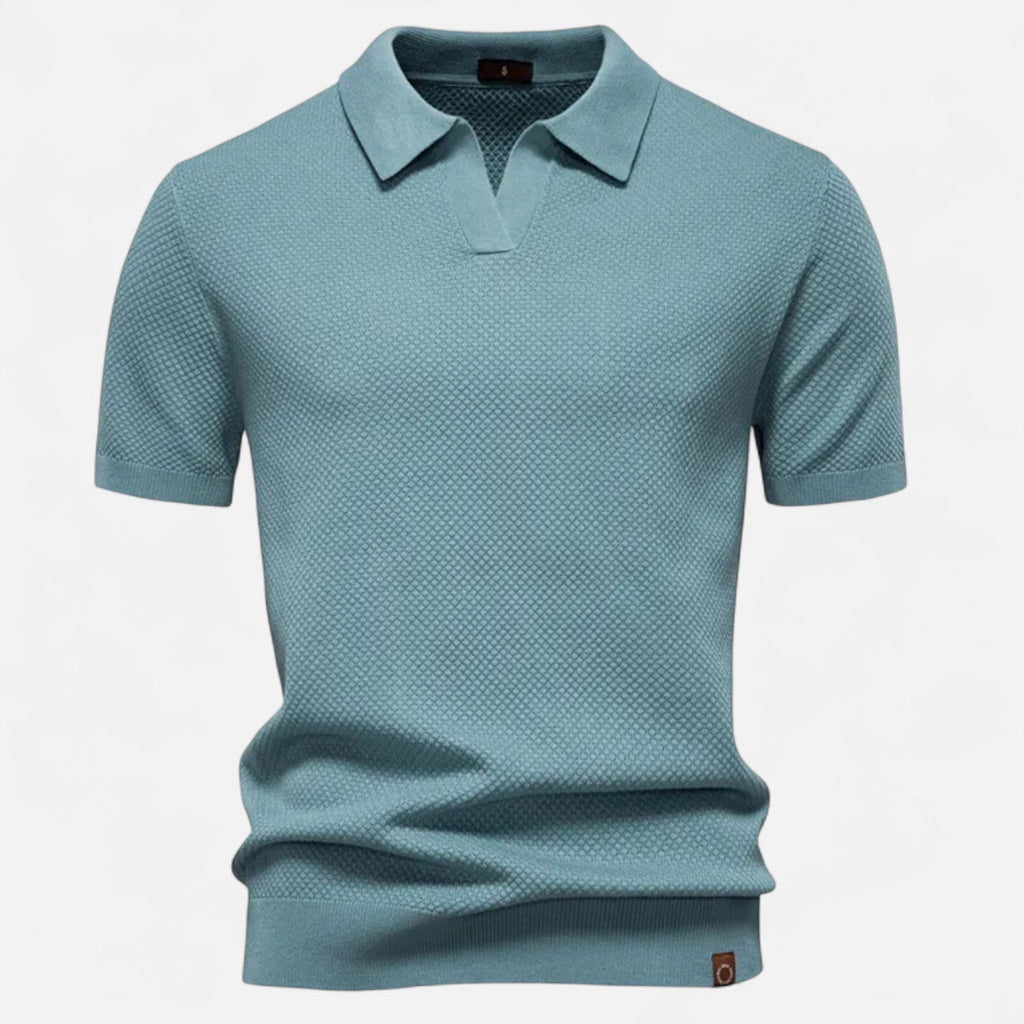 Men's Soft Wool Summer Outdoor Gathering Polo