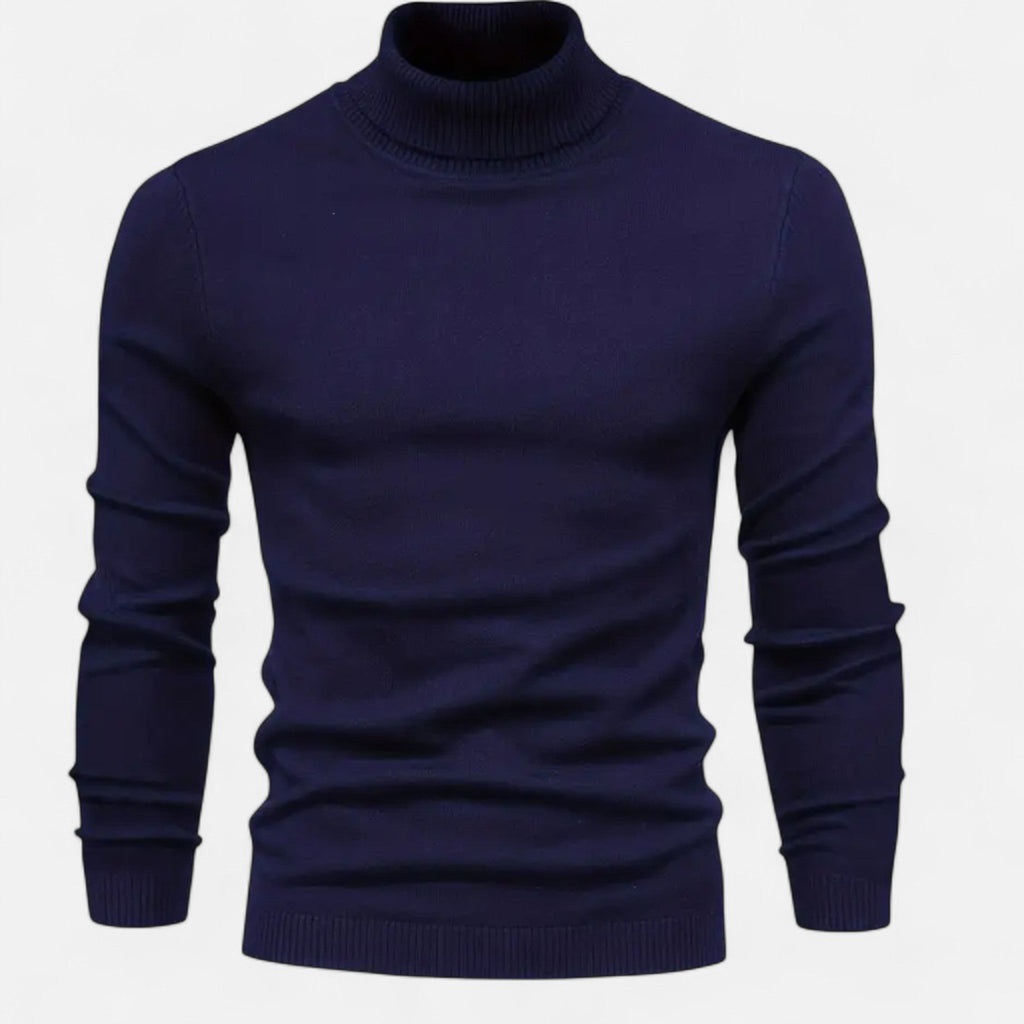 Men's Considered Wool-Blend Lapel Collar Sweater