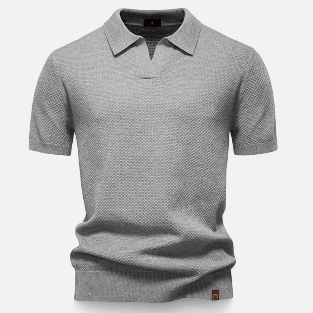 Men's Soft Wool Summer Outdoor Gathering Polo