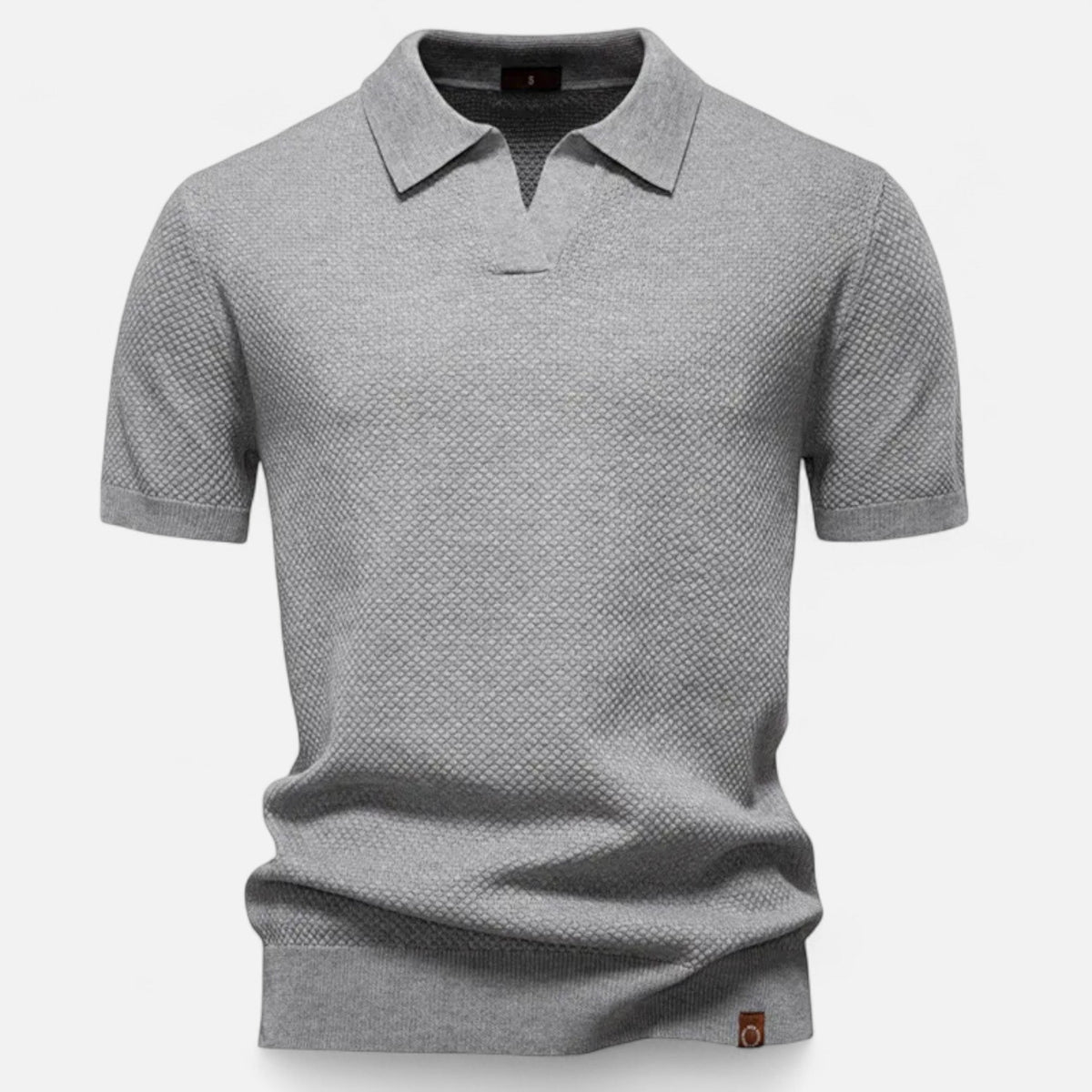 Men's Soft Wool Summer Outdoor Gathering Polo