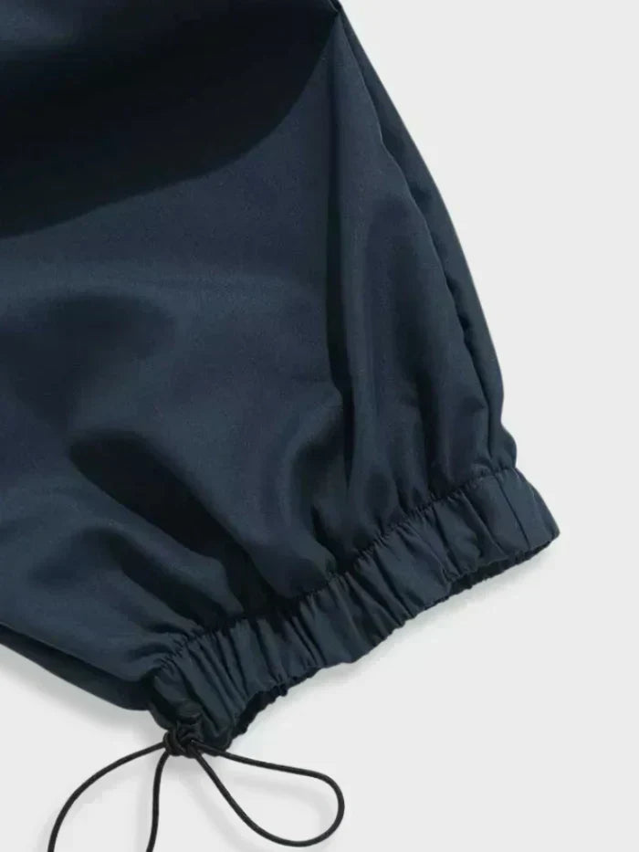 Men's Loose Streetwear Wide-Leg Utility Pants