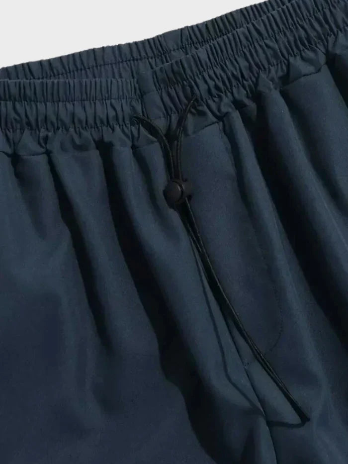 Men's Loose Streetwear Wide-Leg Utility Pants