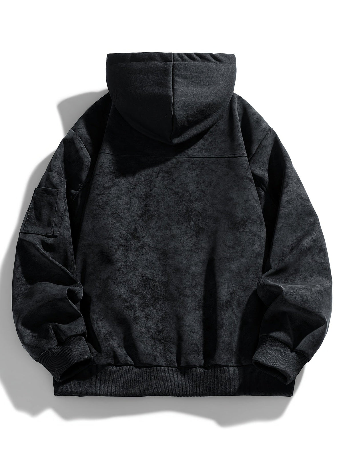 Men's Easy Fit Hoodie Style Zip Jacket with Pocket