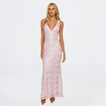 Women's Summer Celebration Floral Maxi Dress