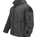 Men's Tough Insulated Hooded Jacket with Zip Pockets