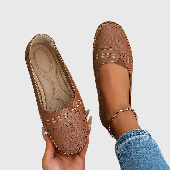 Women's Natural Foot Shape Support Slip-Ons