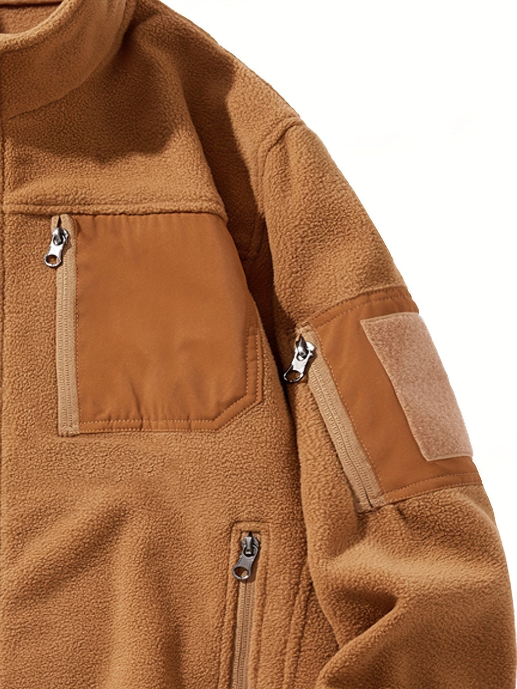 Men's Sturdy Insulated Zip-Front Utility Coat