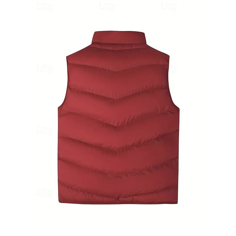 Men's Insulated Quilted Sleeveless Puffer Vest