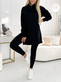 Women's Travel Day Hooded Pullover Legging Two Piece Set