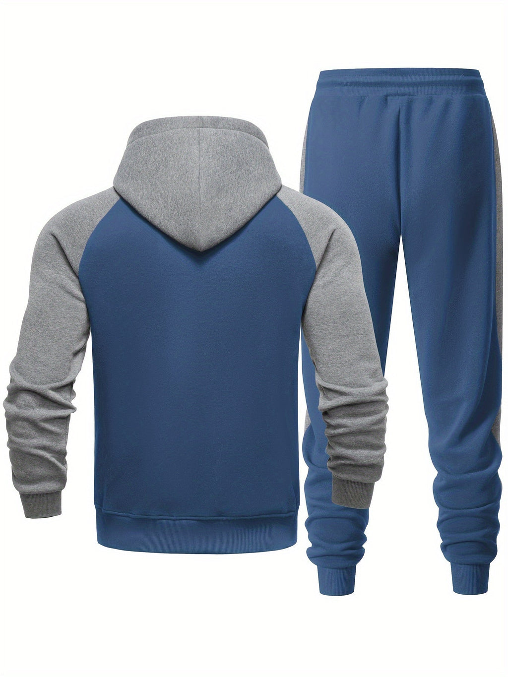 Men's Casual Two-Piece Hoodie and Sweatpants Set